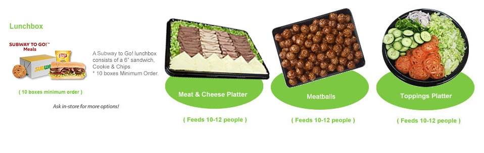 Lunchboxes and Specialty Platters